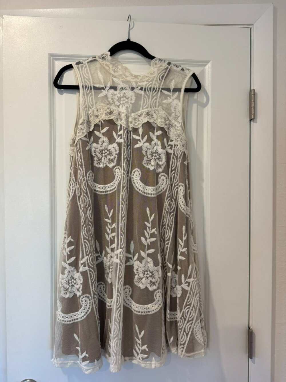 High Neck Lace Dress